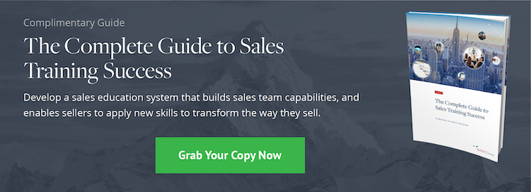 The Complete Guide to Sales Training Success