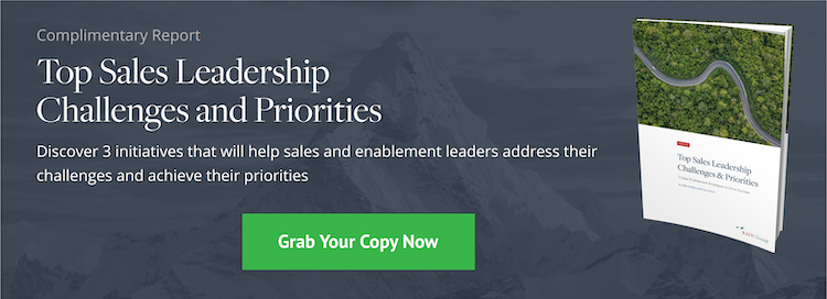 Download Now: Top Sales Leadership Challenges & Priorities