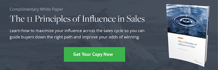 Download: The 11 Principles of Influence in Sales White Paper