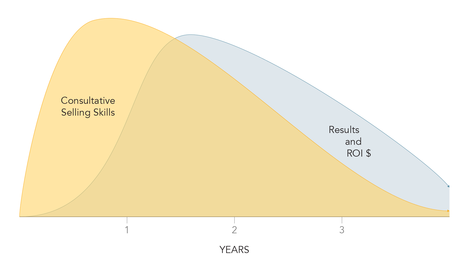 Long term results of a consultative selling sales training program